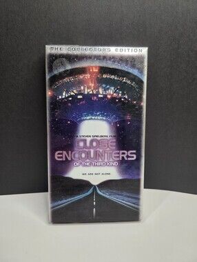 Close Encounters Of The Third Kind VHS 1998 Collectors Edition 70s Sci Fi Works